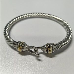 COPY - David Yurman 5mm 18k gold 925 sterling sil…